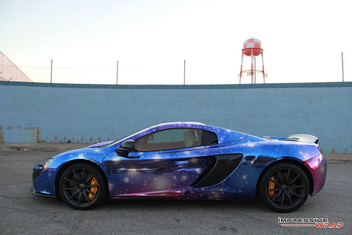 McLaren 650S Spider sac so voi decal Galaxy Chrome-Hinh-2